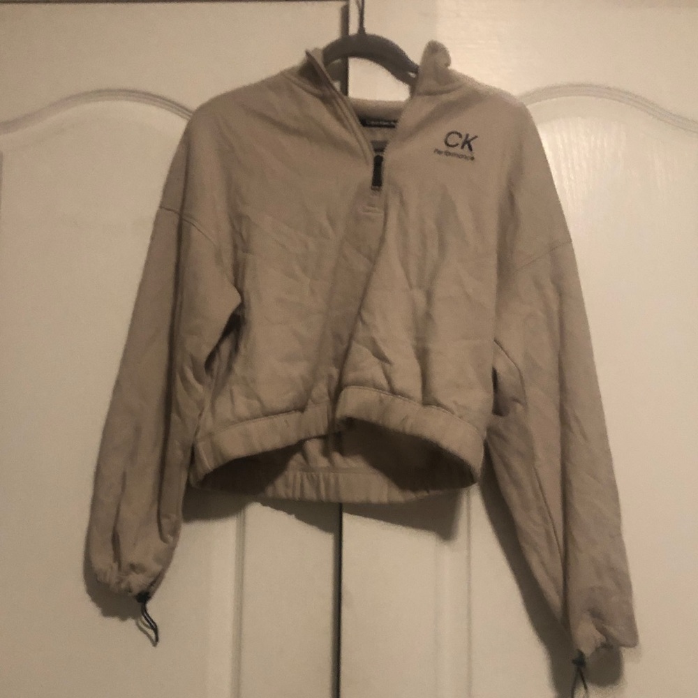 Calvin Klein Performance Light Tan Pullover